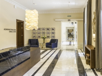 Hotel Residencia Guardia Civil.
Principe de Vergara, Madrid.